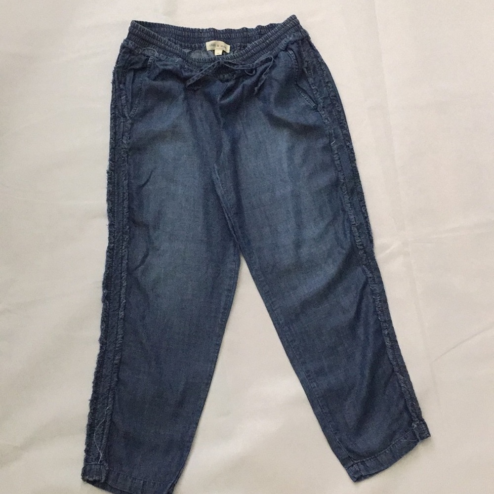 Cloth & Stone denim joggers